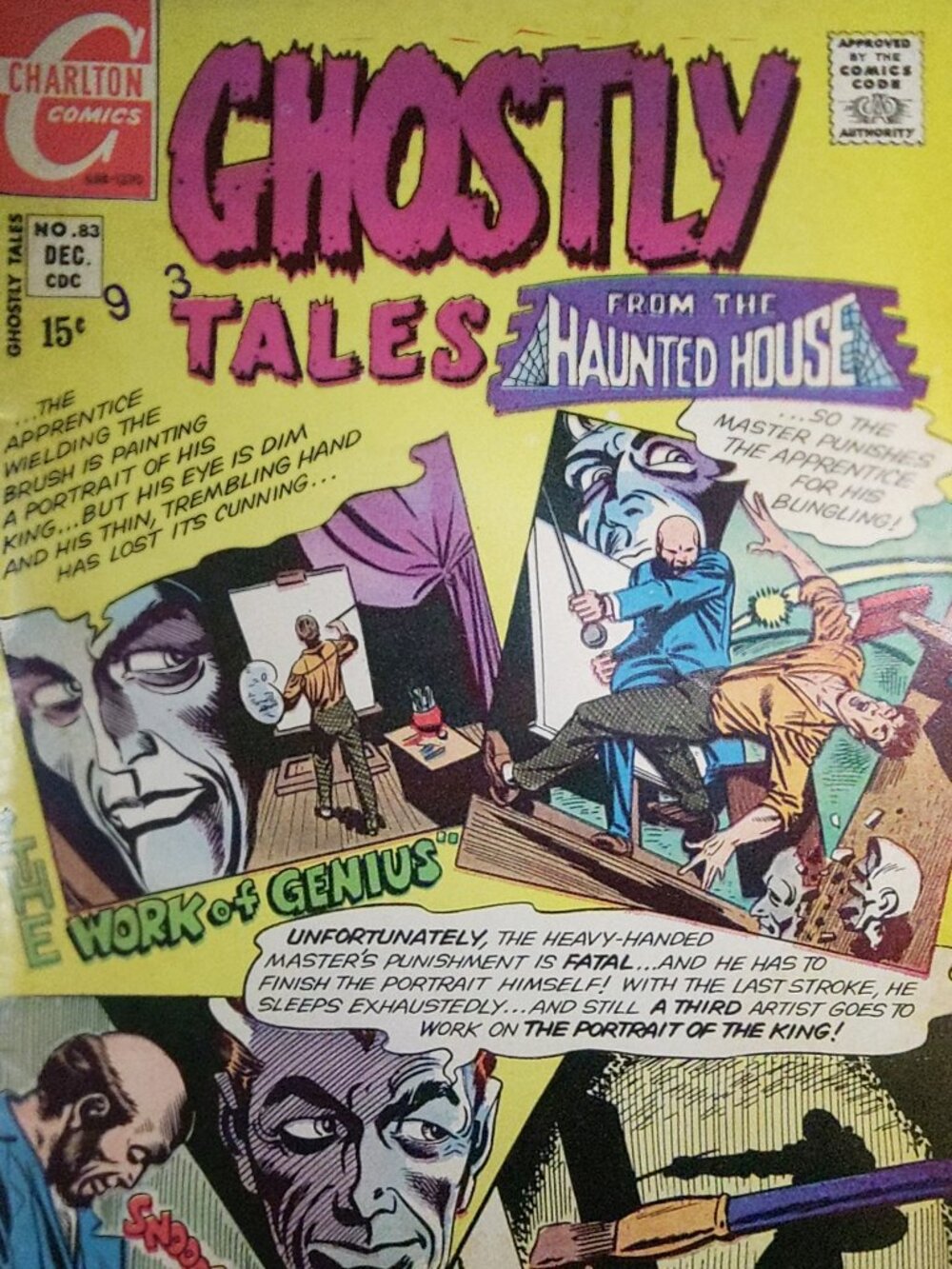 Vintage Copy of "Ghostly Tales" Volume 5 Issue #83